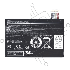 Аккумуляторная батарея для планшета Acer Iconia Tab A110 (BAT-714) 12.65Wh