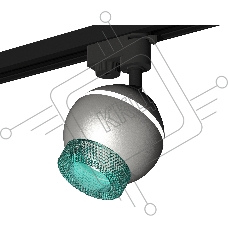Светильник Ambrella light XT1103041 SSL/BL серебро песок/голубой MR16 GU5.3 LED 3W 4200K (A2521, C1103, N7194)
