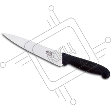 Нож кухонный Victorinox Fibrox (5.2003.15) стальной разделочный лезв.150мм прямая заточка черный блистер