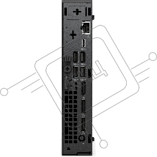 Неттоп Dell Pro Plus QBM1250 Micro Core Ultra 9 285 (2.5) 64Gb SSD2Tb Graphics Windows 11 Pro GbitEth WiFi BT 180W мышь клавиатура черный (DPMP-9481)