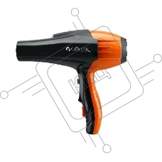 Фен Centek CT-2226 Professional (черн/оранж) 2200Вт, мощный AC мотор, 5 режимов, 2 концентратора