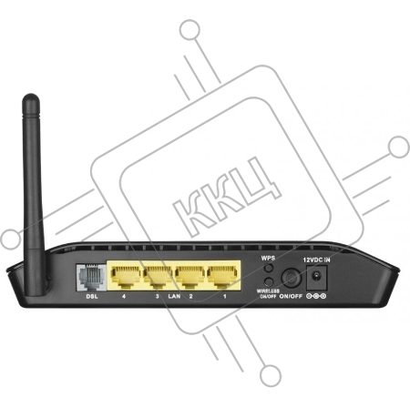 Маршрутизатор D-Link DSL-2640U/RB/U2B Беспроводной маршрутизатор ADSL2+ (Annex B) с поддержкой Ethernet WAN