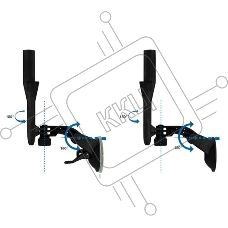 Сетевое оборудование UBIQUITI NS-WM крепление для Nanostation на стекло