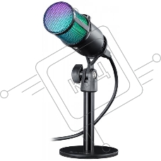 Игровой стрим микрофон Defender Glow GMC 400 USB, провод 1.3 м (64640)