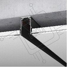 Slim Magnetic Шинопровод встраиваемый (черный) (3м) 85128/00