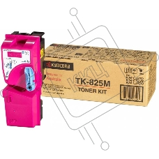 Картридж лазерный Kyocera TK-825M (1T02FZBEU0) пурпурный для KM-C2520/C2525E/C3225/C3232/3232E/C4035E 7000 стр.