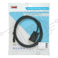 Кабель аудио-видео Buro 1.1v miniDisplayport (m)/VGA (m) 2м. Позолоченные контакты черный (BHP MDPP-VGA-2)