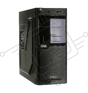 Корпус Exegate EX272731RUS  MiditowerXP-330U Black, ATX, <без БП>, 2*USB+2*USB3.0, Audio