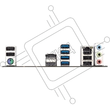 Материнская плата Gigabyte B550M K, AM4, AMD B550, 4xDDR4, 4xSATA, 2xM.2, 1xPCIe 4.0 x16, 1xPCIe x1, 1xHDMI, 1xDP, 1x 1Gb LAN, 4xUSB-A 3.2 Gen 1, 4xUSB-A 2.0, 3x3.5 мм, 7.1, mATX