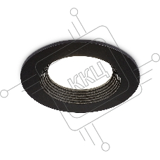 Встраиваемый точечный светильник Ambrella light TN102816 BK черный GU5.3 D80*28