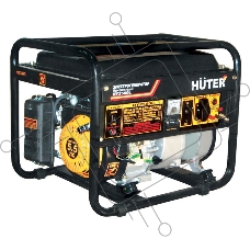 Электрогенератор бензиновый Huter DY2500L, 2.2 кВт, 66 дБ, 38.3 кг