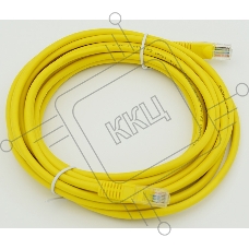 Сетевое оборудование Patchcord molded 5E Copper 5m yellow