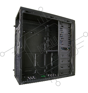 Корпус Exegate EX272731RUS  MiditowerXP-330U Black, ATX, <без БП>, 2*USB+2*USB3.0, Audio