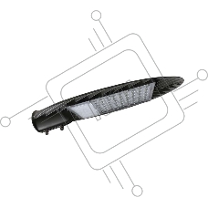 Светильник LED PSL 03 50Вт 5000К IP65 GR AC85-265V уличный JazzWay 5013759 (аналог ДКУ)