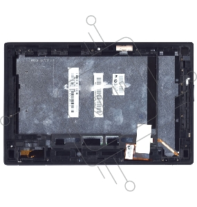 Модуль (матрица + тачскрин) для Sony Xperia Tablet Z черный с рамкой