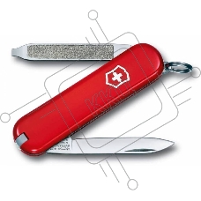 Нож перочинный Victorinox Escort (0.6123) 58мм 6 функций красный