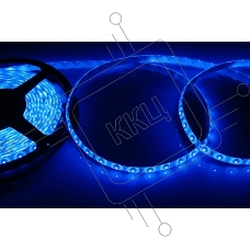 Лента LED силикон, 8 мм, IP65, SMD 2835, 60 LED/m, 12 V, цвет свечения синий