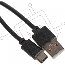 Кабель USB (m)-USB Type-C (m) 3м черный