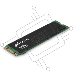 Micron SSD 5400 Boot, 240GB, M.2(22x80mm), SATA3, 3D TLC, R/W 540/290MB/s, IOPs 62 000/12 000, TBW 435, DWPD 1 (12 мес.)