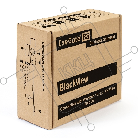Веб-камера ExeGate EX287387RUS BlackView C615 FullHD (матрица 1/3