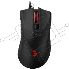 Мышь проводная A4Tech Bloody ES5 черный, 3200 dpi, USB Type-A, кнопки - 8