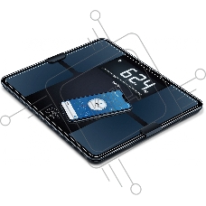 Весы напольные электронные Beurer BF915 Signature Line макс.200кг черный