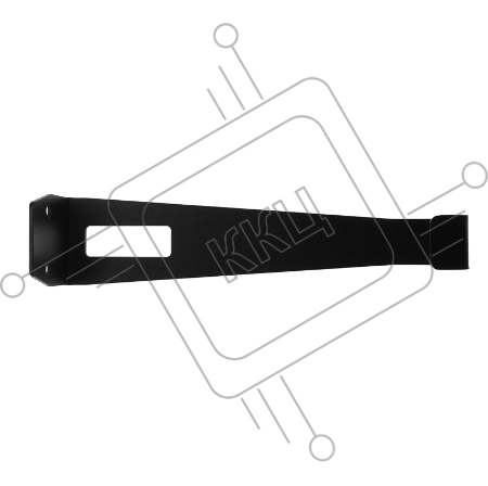 Кронштейн для зарядной станции DualSense PS5, настенный, черный REXANT