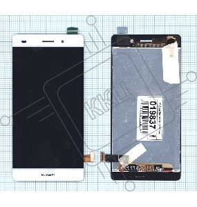 Дисплей для Huawei P8 Lite белый