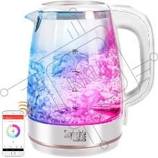 Чайник электрический Redmond RK-G203S 1.7л. 2200Вт белый (корпус: пластик)