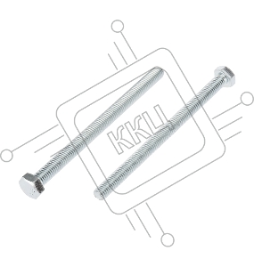 Болт шестигранный KRANZ DIN 933, 8х110, упаковка поставщика ( 24 кг. / 500 шт.)