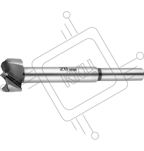 Сверло Форстнера по дереву, URAGAN 29995-20, d =20мм [29995-20]