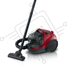 Пылесос Bosch BGS21WX200 красный, 2000 Вт, уборка сухая, пылесборник контейнер, 2 л