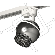 Светильник Ambrella light XT1104002 PSL/BK серебро полированное/тонированный GU5.3 LED 3W 4200K (A2520, C1104, N7192)
