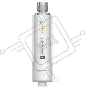 Точка доступа UBIQUITI BulletM2-HP точка доступа Bullet M2. Ультракомпактная всепогодная Wi-Fi и AirMAX точка доступа