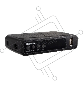 Цифровой TV ресивер HYUNDAI H-DVB520 черный