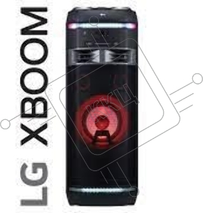 Мини-система LG OK65 X-BOOM -  переносная  с поддержкой караоке! Мощность 500Вт RMS, Bluetooth v.4.0/ / x2 USB / Аудио вход (3.5мм), х2 микр