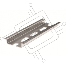 Рейка DIN перфорированная OMEGA 3F 35х7.5мм (дл.2м) ДКС 02140