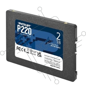 Накопитель SSD Patriot P220 2TB, SATA 2.5