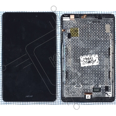 Модуль (матрица + тачскрин) для Acer Iconia Tab A1-850 черный с рамкой