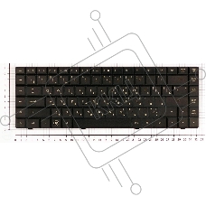 Клавиатура для ноутбука HP Compaq 625 620 621 черная