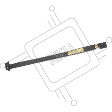 Шлейф аудио платы MacBook 12 Retina A1534 Early 2015 Early 2016 Mid 2017 (923-00403, 821-1910-06)