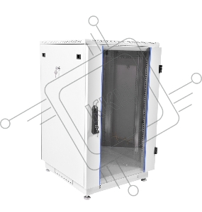 Шкаф коммутационный ЦМО ШТК-М-22.6.8-1ААА 22U 600x820мм пер.дв.стекл задн.дв.стал.лист 2 бок.пан. направл.под закл.гайки 330кг серый