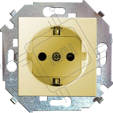 Механизм розетки 1-м СП Simon15 с заземл. сл. кость Simon 1591432-031