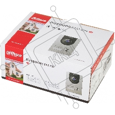 Видеопанель Dahua DH-VTO2202F-P цвет панели: серебристый