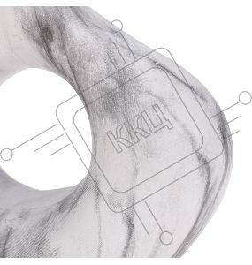 Светильник декоративный настольный Форте, основание кольцо под белый мрамор, черный абажур, цоколь Е27, 60Вт REXANT