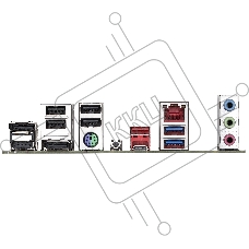 Материнская плата Gigabyte B850M DS3H, AM5, AMD B850, 4xDDR5, 4xSATA, 2xM.2, 1xPCIe 5.0 x16, 1xPCIe 3.0 x4, 1xHDMI, 2xDP, 1x 2.5Gb LAN, 3xUSB-A 3.2 Gen 1, 1xUSB-A 3.2 Gen 2, 4xUSB-A 2.0, 1xUSB-C 3.2 Gen 2, 3x3.5 мм, 7.1, mATX