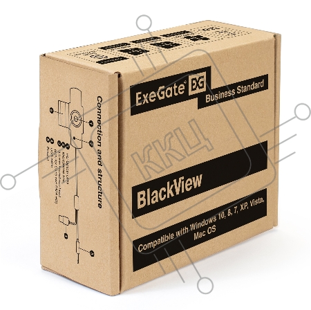 Веб-камера ExeGate EX287388RUS BlackView C615 FullHD Tripod (матрица 1/3