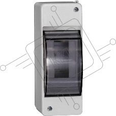 Бокс ОП КМПн 2/2 для 2 авт. выкл. прозр. крышка IP30 ИЭК MKP42-N-02-30-20