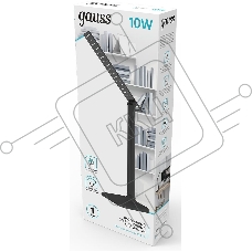 Светильник Gauss GT2012 настольный на подставке черный 10Вт