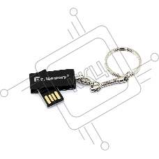 Флеш диск USB Dr. Memory 005 4Гб, USB 2.0, серебристый